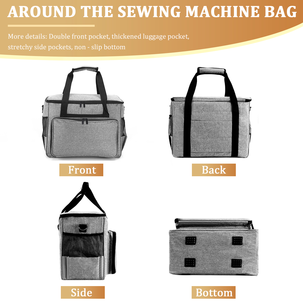 Tas Penyimpanan Mesin Jahit KO - Travel Accessories Organizer Case ulasan dan harga
