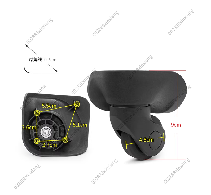 Roda Tas Travel C11-A Penggant - Luggage Wheel Replacement ulasan dan harga