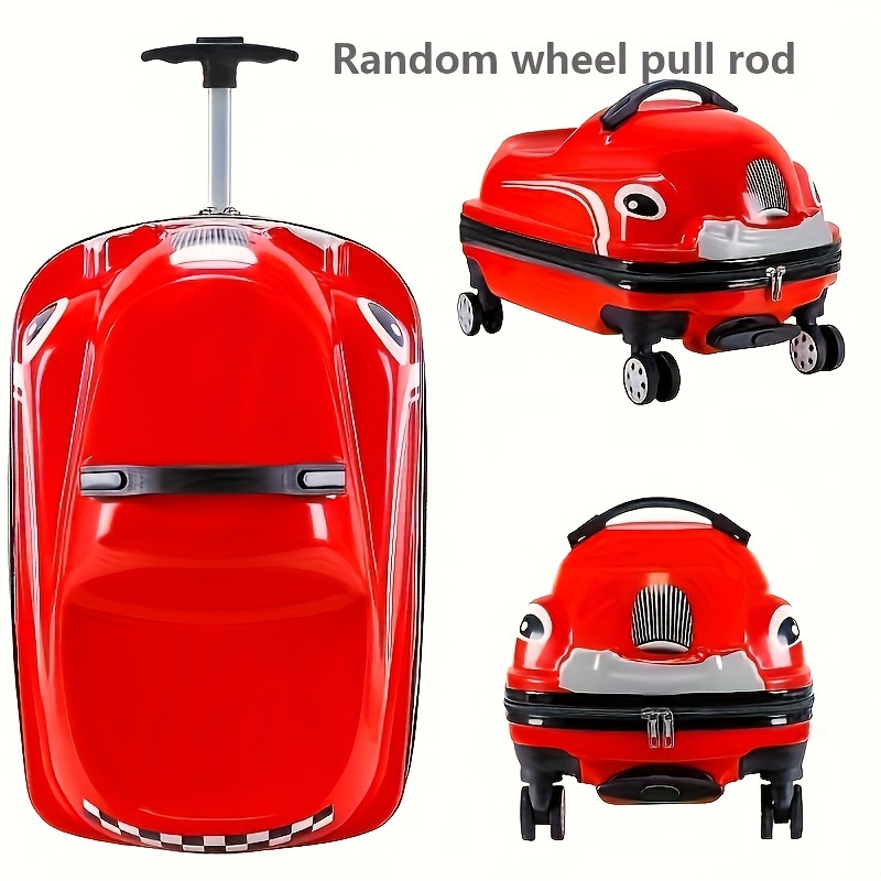 Koper Tarik Anak Mobil Kartun  - Luggage Wheel Replacement ulasan dan harga