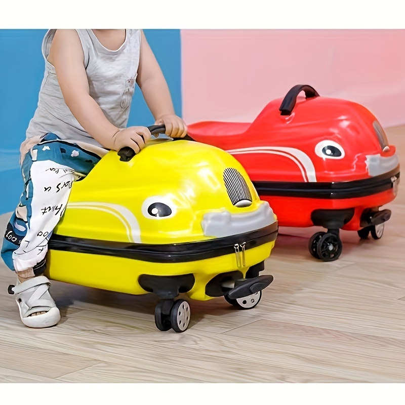 Koper Tarik Anak Mobil Kartun  - Luggage Wheel Replacement ulasan dan harga