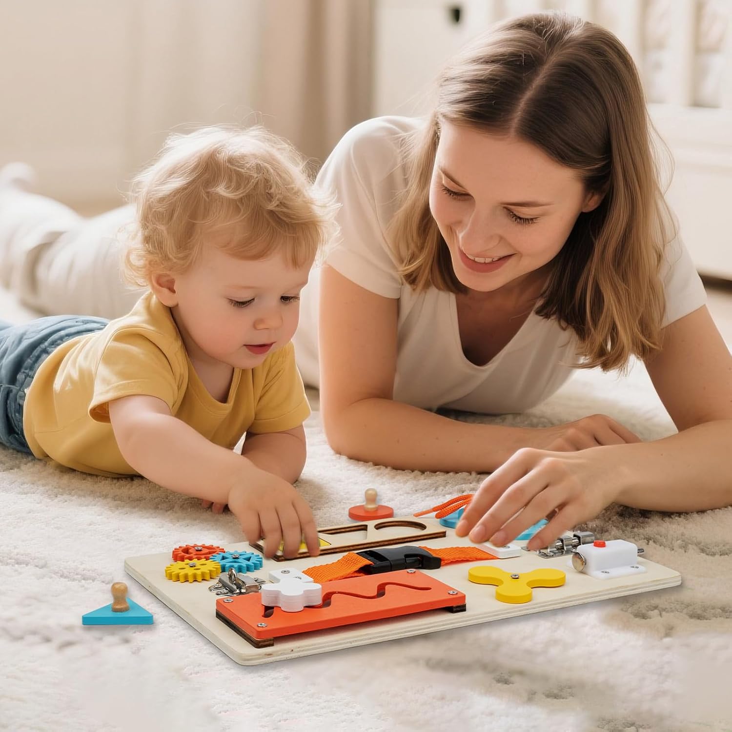 Papan Aktivitas Montessori unt - Travel Accessories Toddler ulasan dan harga