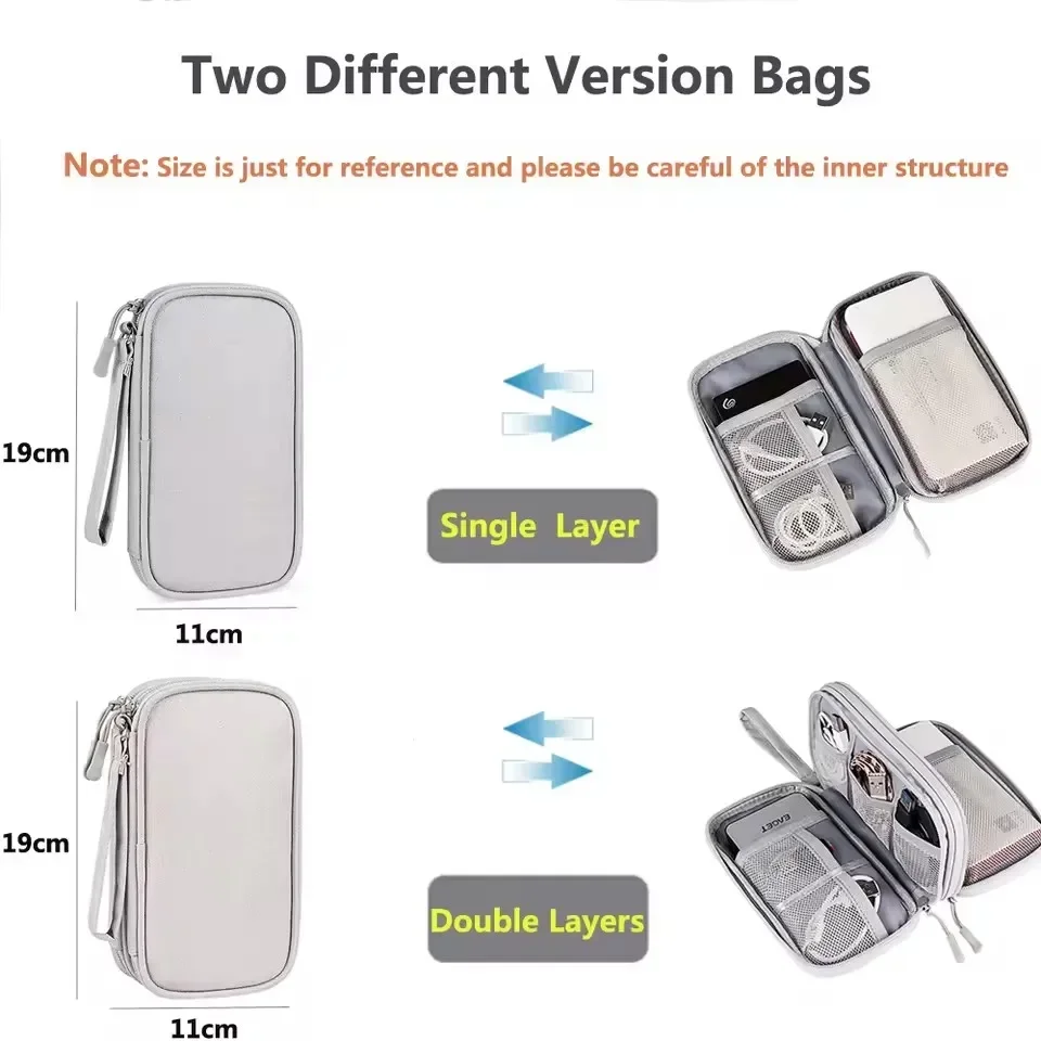 Tas Kabel Perjalanan, Kantong  - Travel Accessories Electronics ulasan dan harga