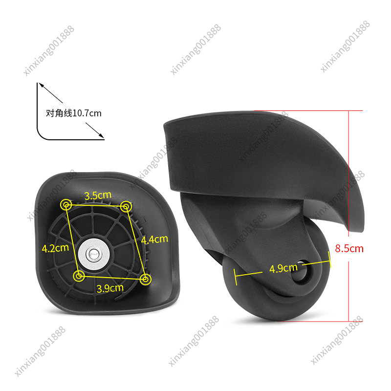 Roda Senyap Pengganti untuk Ko - Luggage Wheel Replacement ulasan dan harga