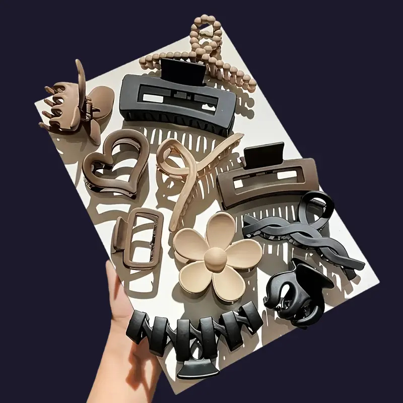 11 Buah Klip Cakar Rambut Anek - Travel Accessories Shops ulasan dan harga