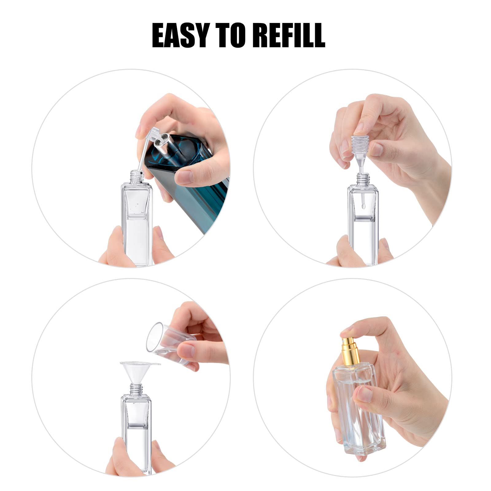 2 Buah Botol Parfum Semprot Bo - Travel Accessories High End ulasan dan harga