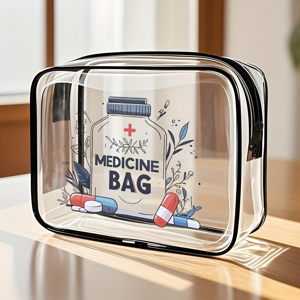 1 Buah Tas Rias Bening Transpa - Toiletry Bag Tsa ulasan dan harga