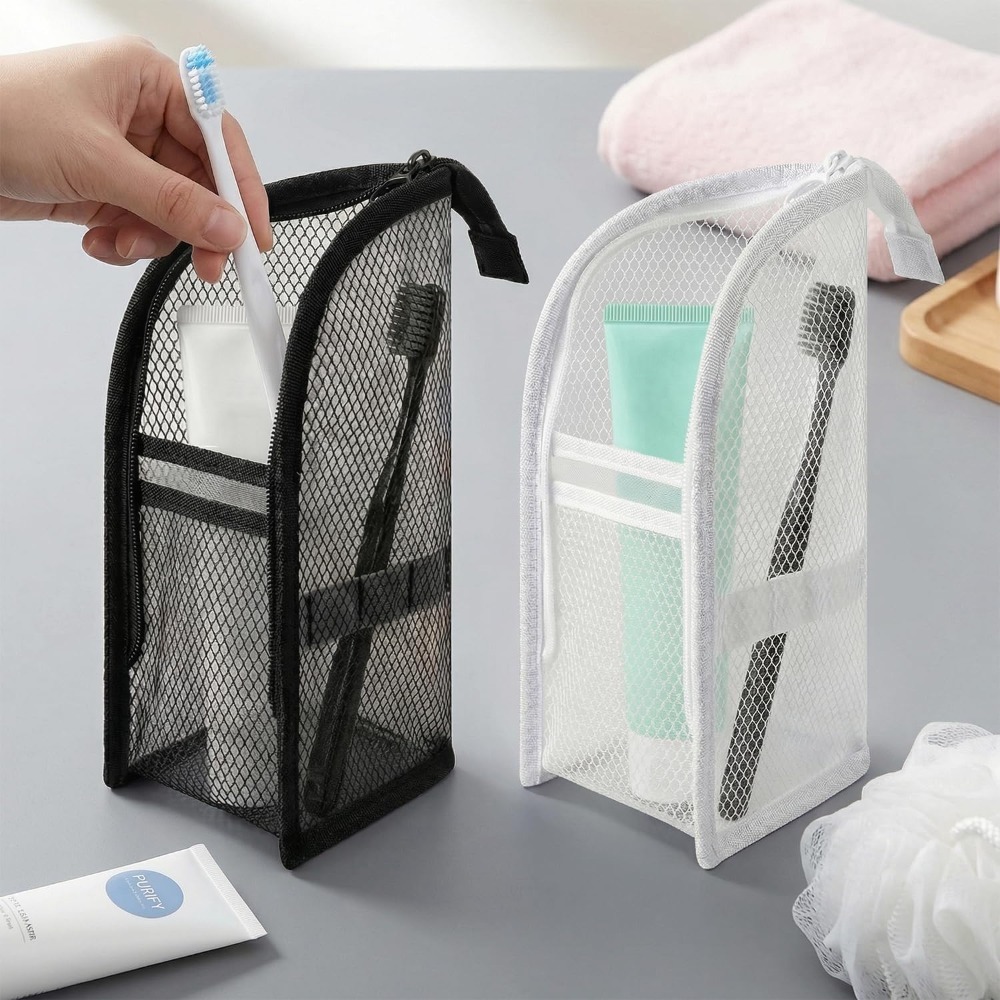 Tas Perlengkapan Mandi Berbaha - Travel Accessories Holder ulasan dan harga
