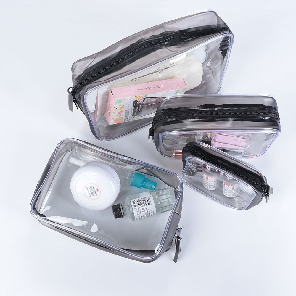 Tas kosmetik ritsleting transp - Toiletry Bag Tsa ulasan dan harga