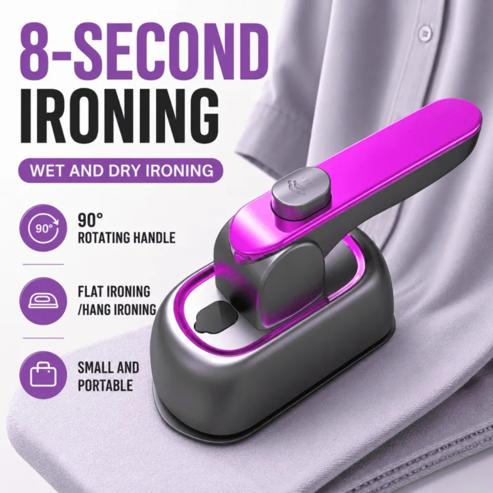 Setrika Uap Genggam Portabel,  - Mini Iron Travel ulasan dan harga