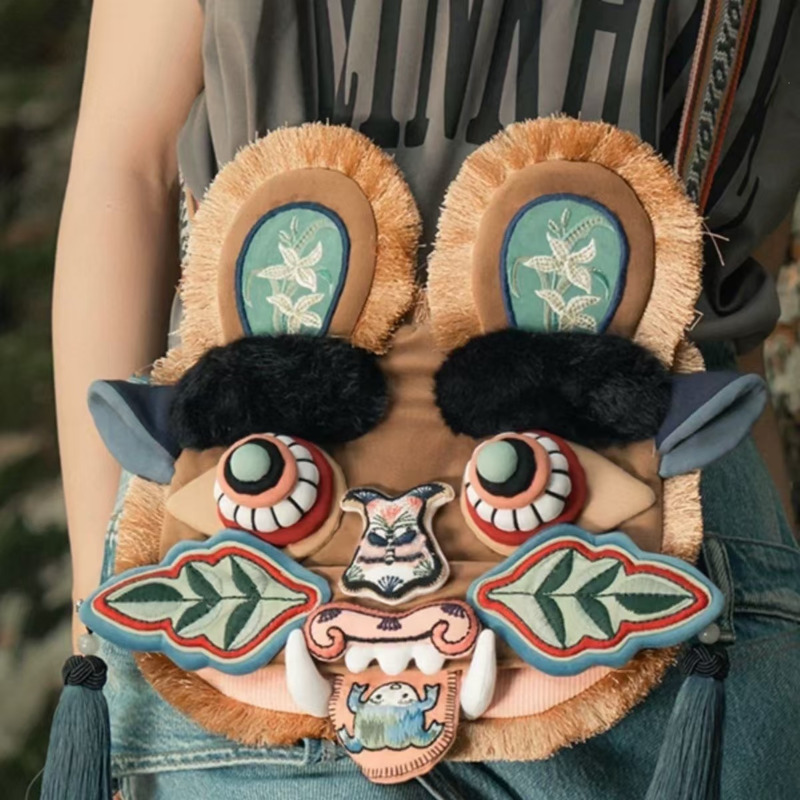 Tas Bulu Imitasi Gaya Cina Ben - Travel Accessories For Toddlers ulasan dan harga