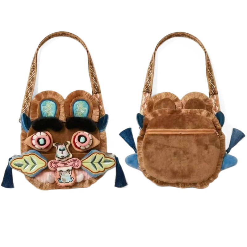 Tas Bulu Imitasi Gaya Cina Ben - Travel Accessories For Toddlers ulasan dan harga