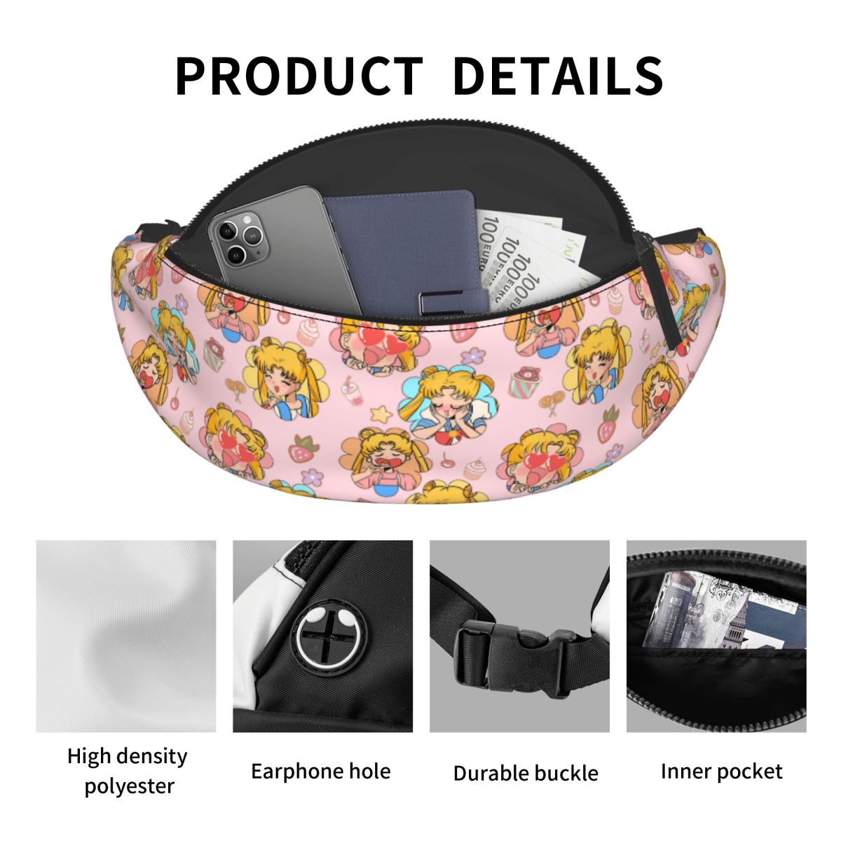 Tas Pinggang Fashion Kustom S- - Travel Accessories Pouch For Men ulasan dan harga