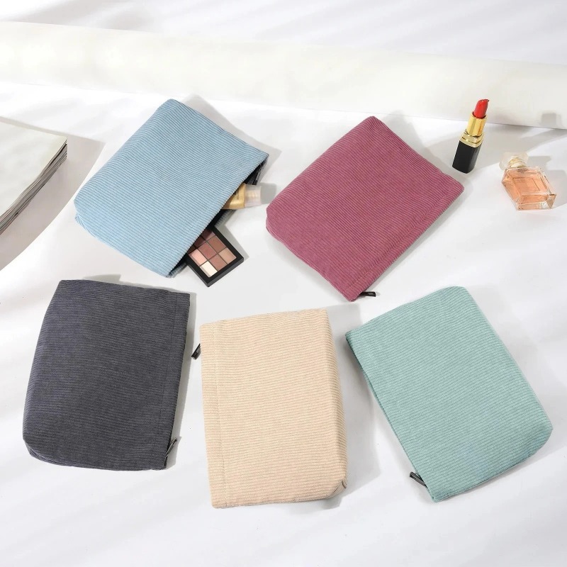 Tas Kosmetik Travel Corduroy T - Travel Z ulasan dan harga