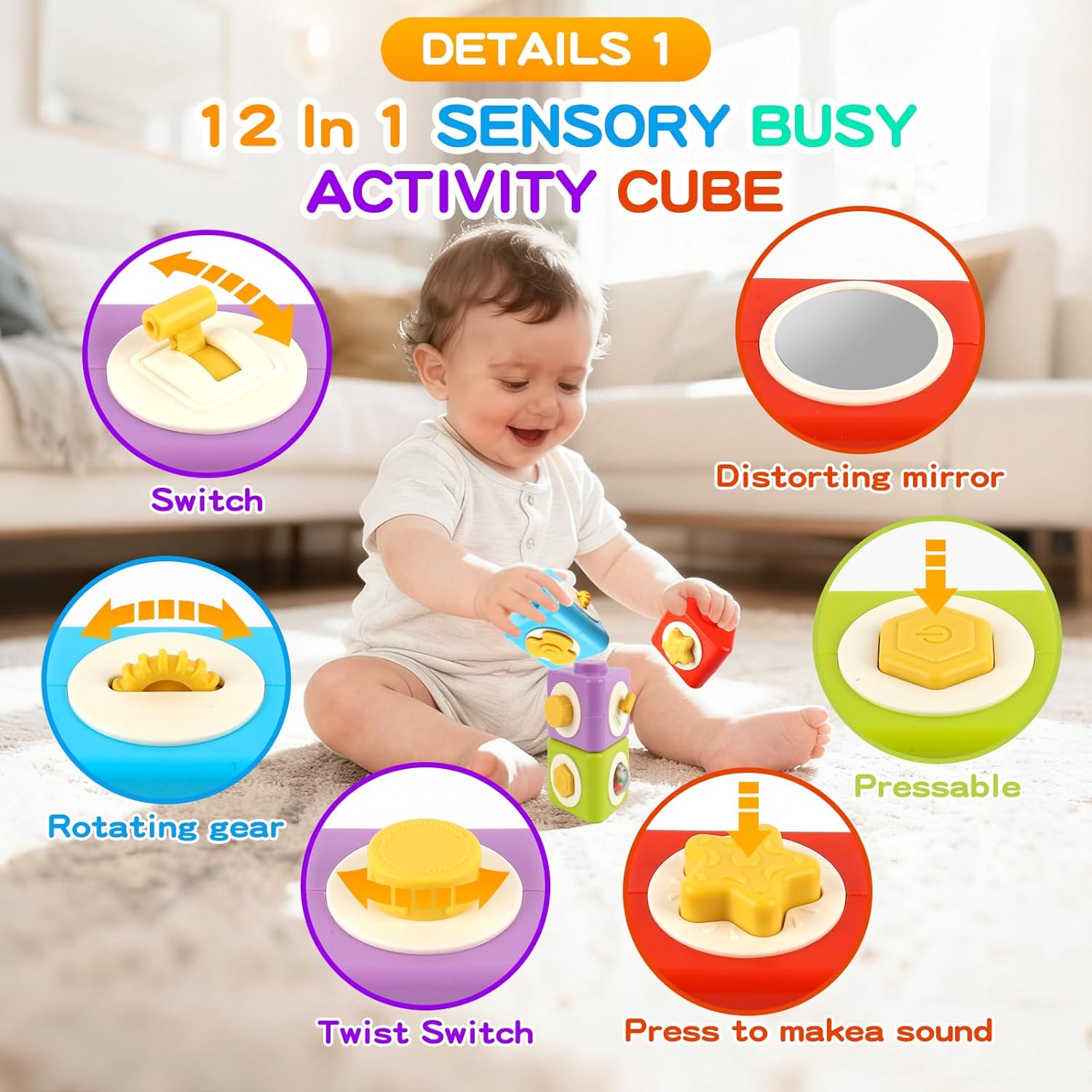 Kubus Aktivitas Montessori Bus - Travel Accessories Toddler ulasan dan harga