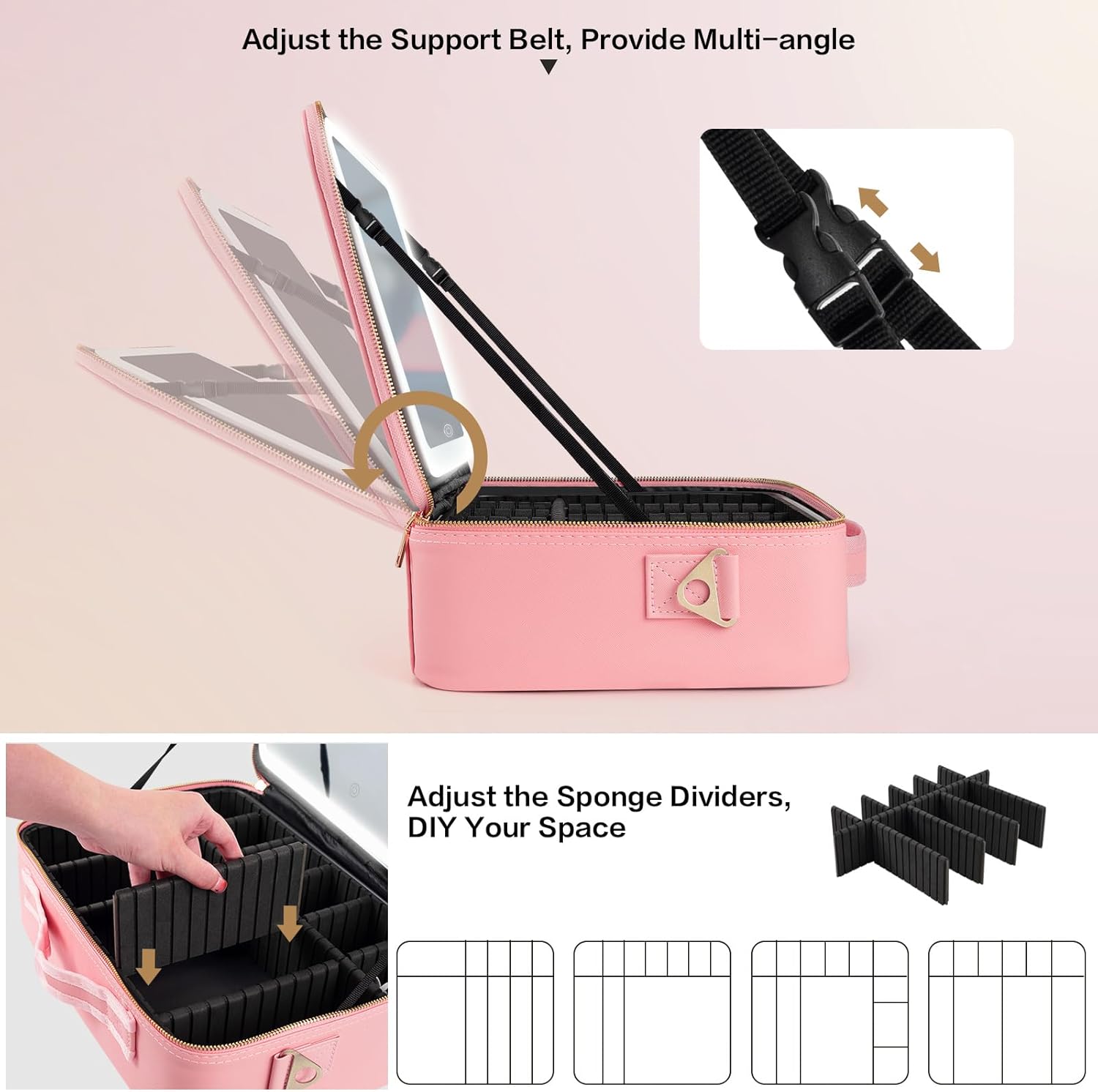 Tas Makeup Kapasitas Besar 15' - Travel Z ulasan dan harga