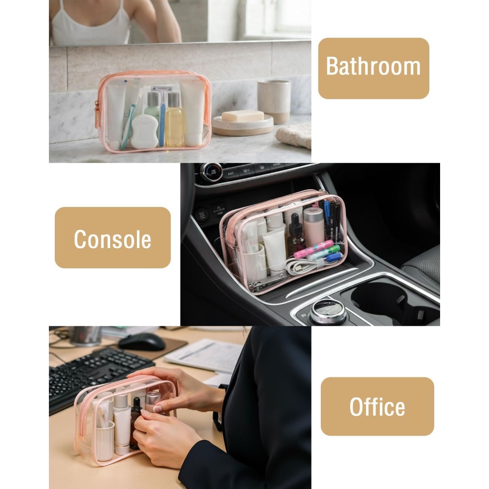 Kantong Transparan Kecil, Ukur - Toiletry Bag Tsa ulasan dan harga